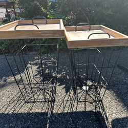 Basket End Table