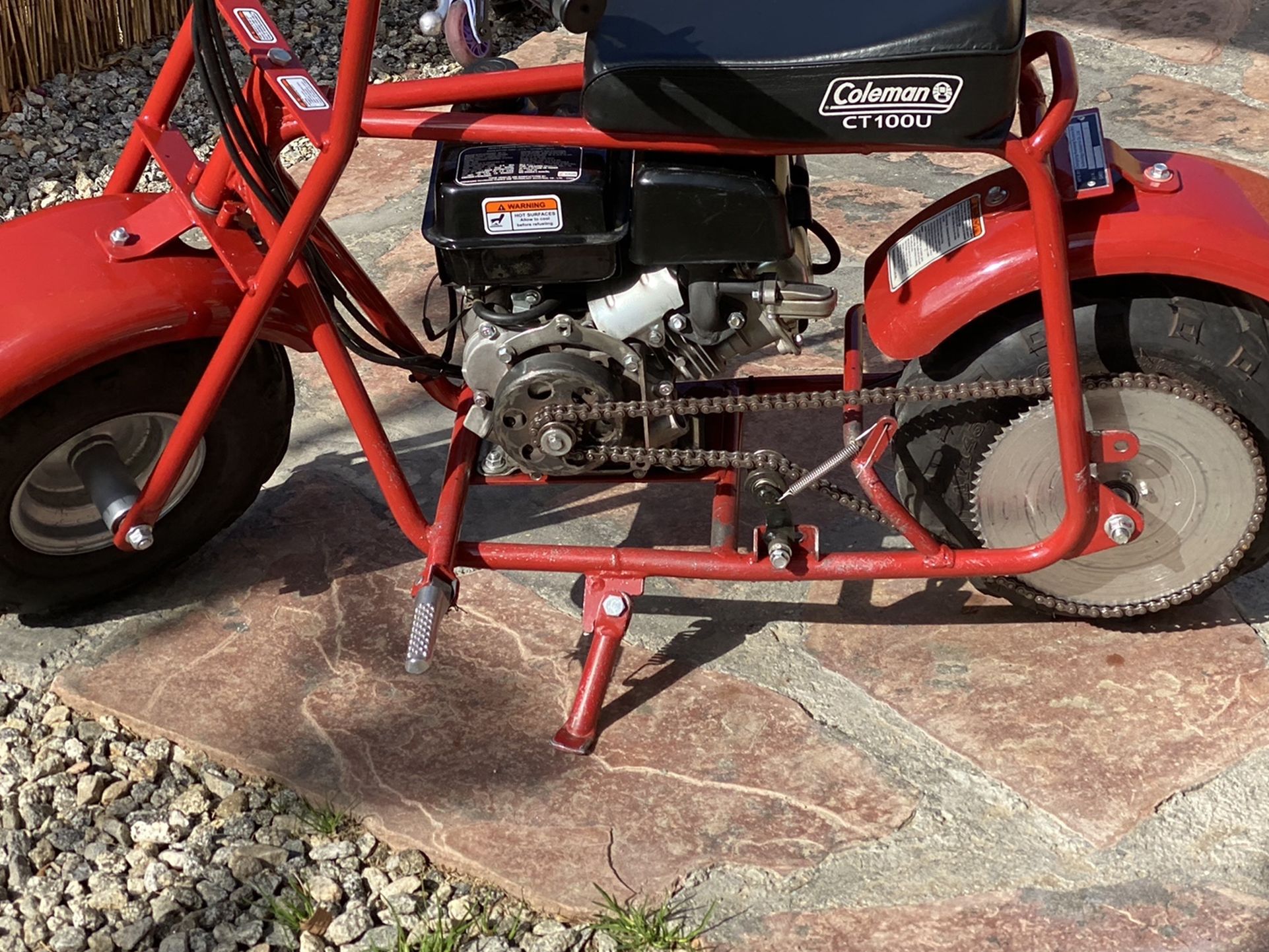 Coleman , CT100U , Red, Mini Bike for Sale in Bakersfield, CA OfferUp