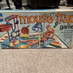Vintage Mouse Trap Board Game by Ideal 1975