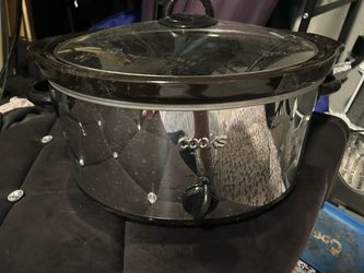 Cooks Slow Cooker with Glass Lid