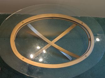 Centerpiece or Conner Glass Table