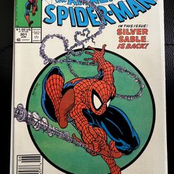 The Amazing Spider-Man 301-Newsstand-(Marvel Comics June 1988)