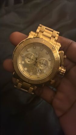 Golden watch