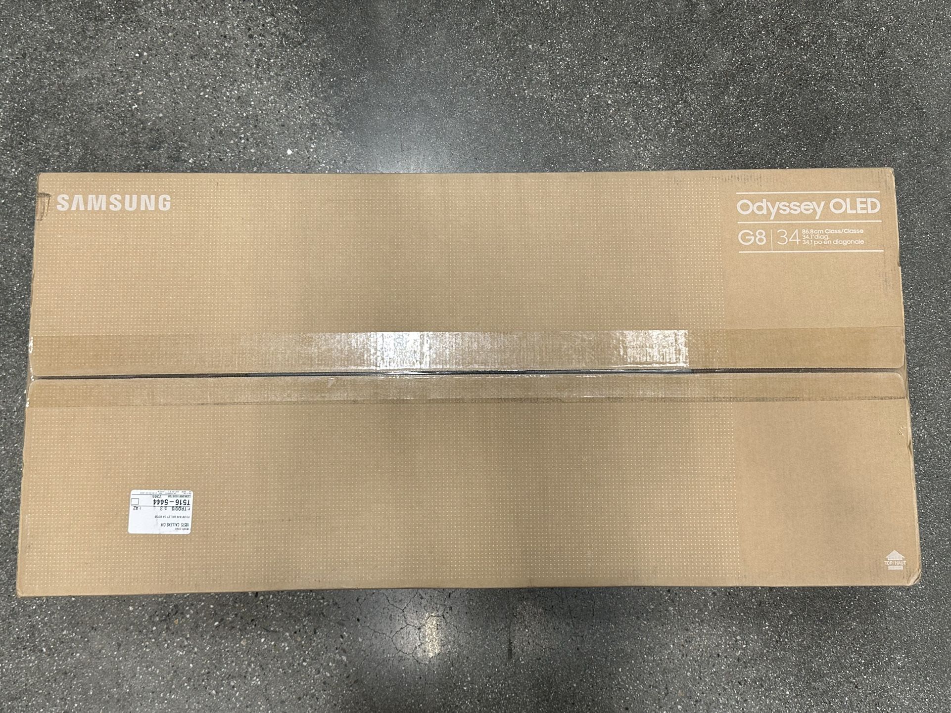 Samsung 34 Inch Odyssey OLED G8 Gaming Monitor