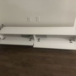 White Tv Stand 
