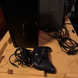 Xbox Series X, In Original Box, With Original Power Cord, Comes With One Wired Controller And HDMI cord.