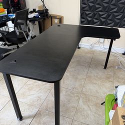 L-Shaped Gaming Desk