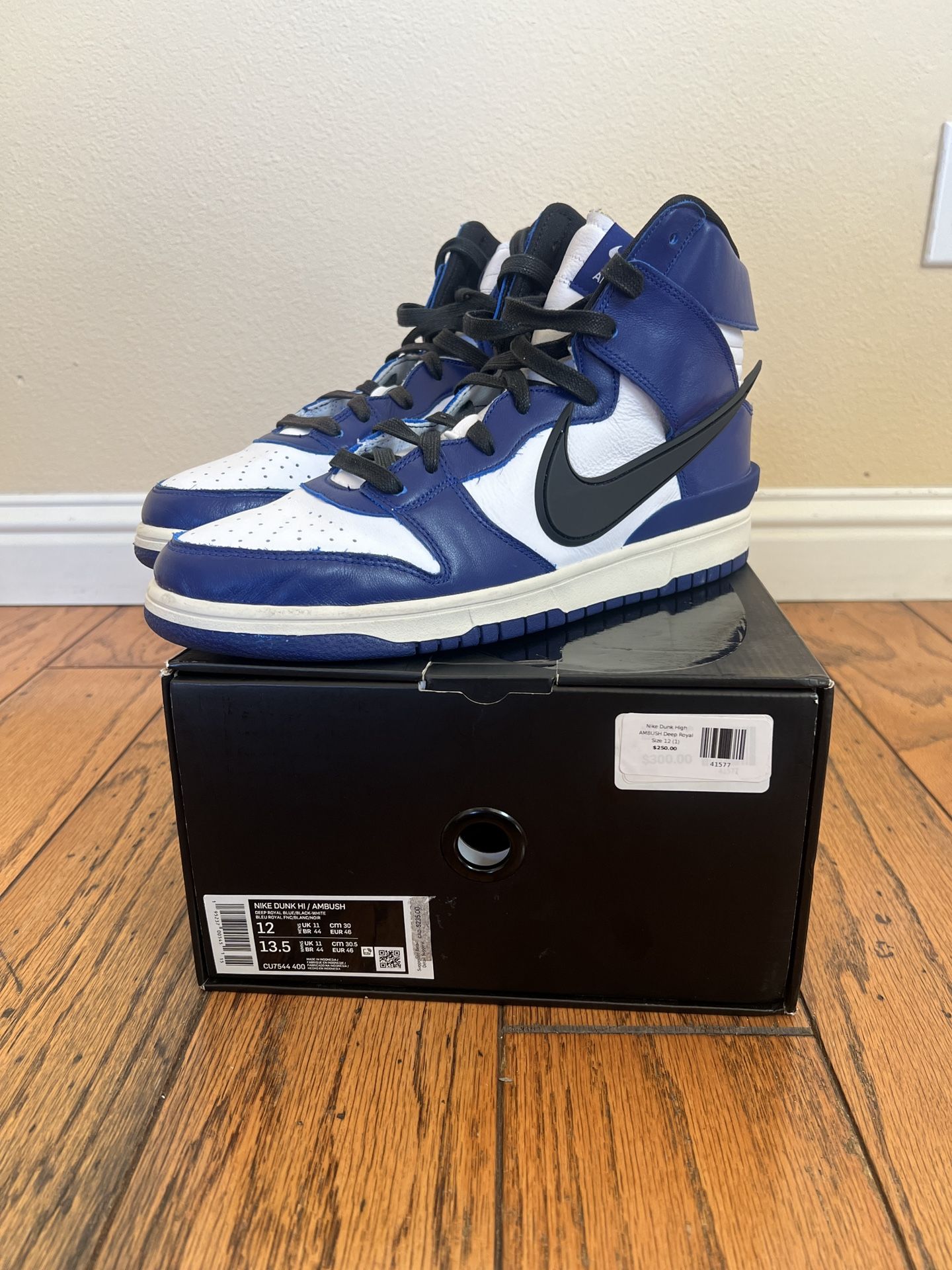Nike Dunk High AMBUSH Deep Royal