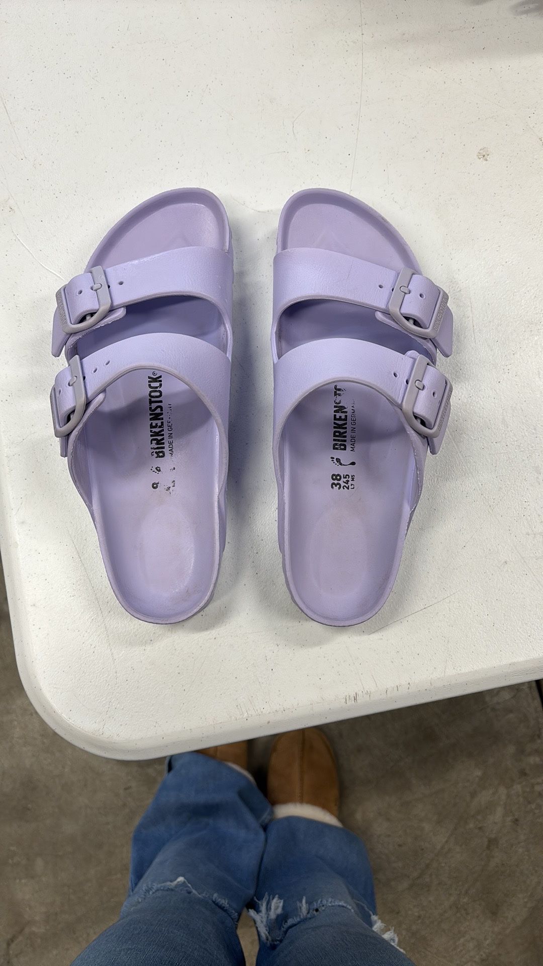 Lavender Birkenstock 7/7.5