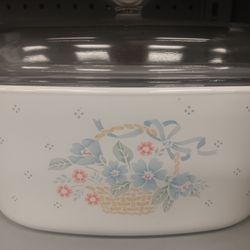 Corning Ware Casserole Dish With Lid 