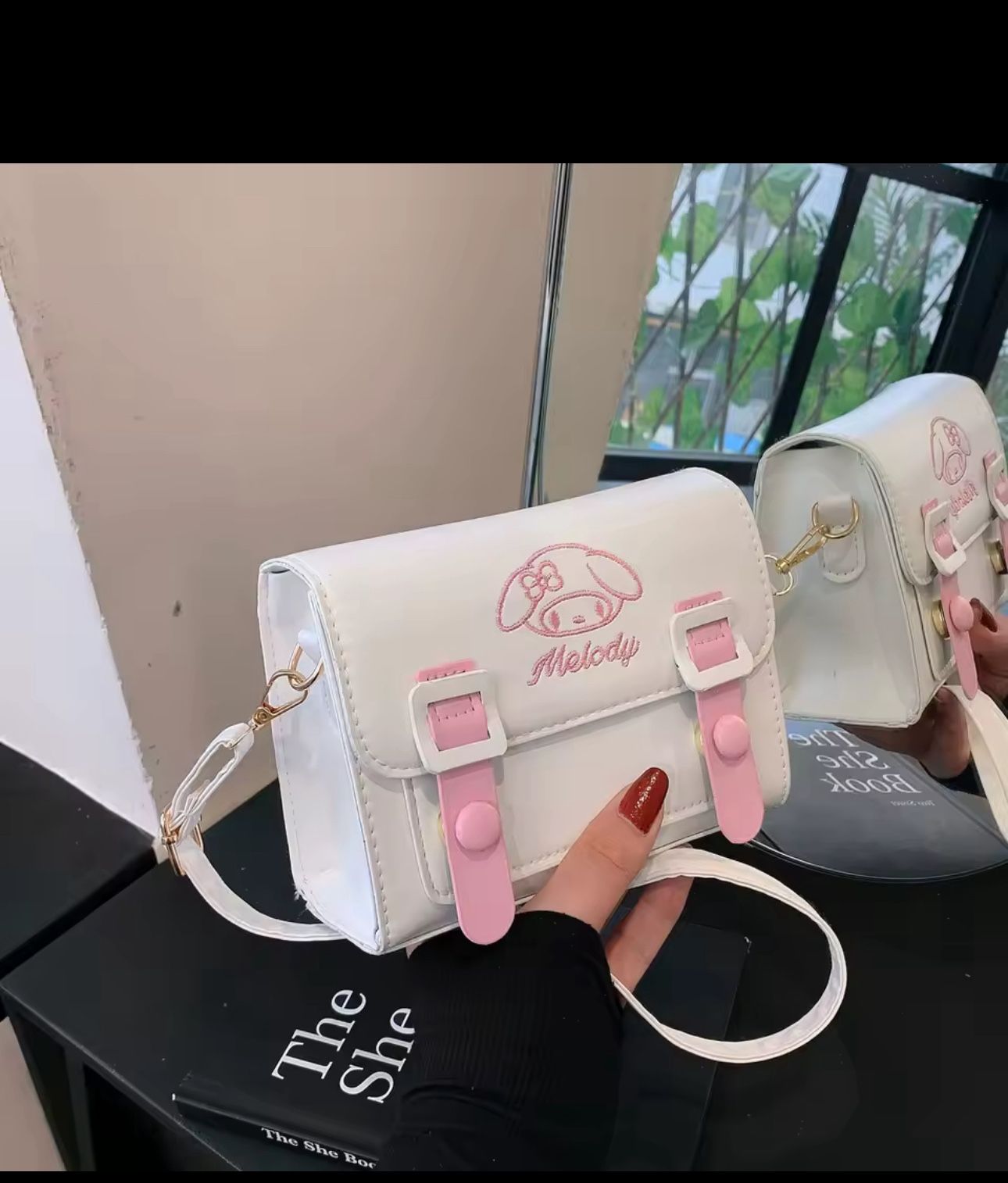 Brand New My Melody Hello Kitty Shoulder Bag Purse 