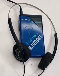 Sony SRF-20W Walkman FM Stereo with Headphones