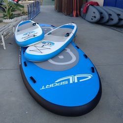 Stand up paddle board with accessories