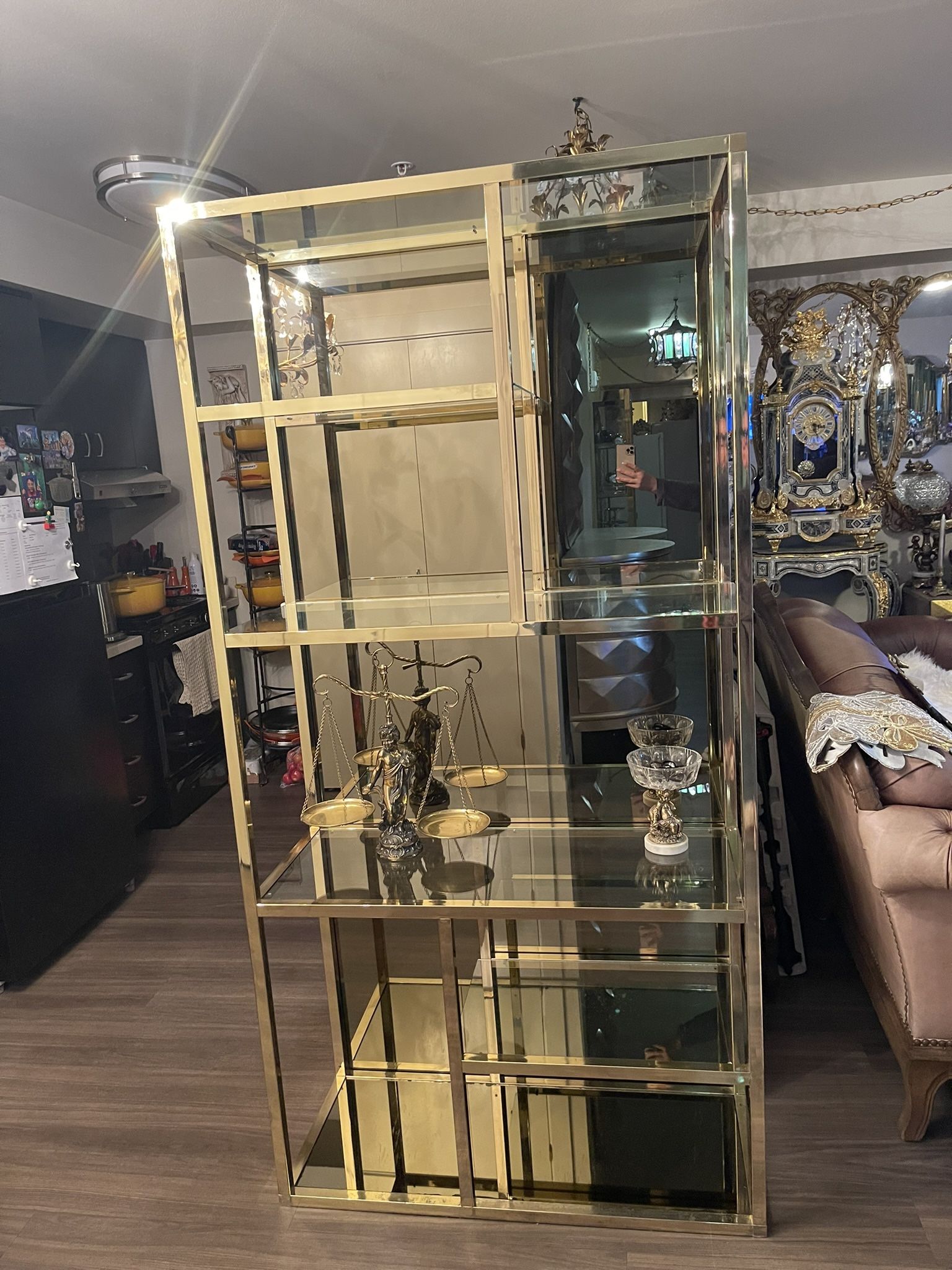 Brass Antique/Vintage shelf