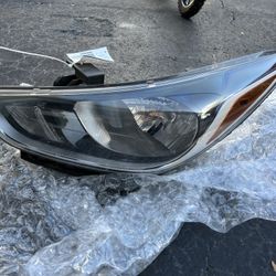 2018 Hyundai Accent LH Complete Head Lamp