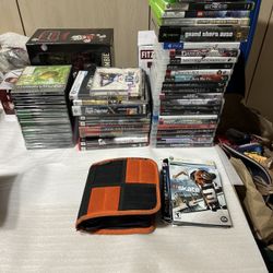 63 Video Games Lot PS3 PS2 PS1 Xbox