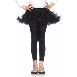 Black PETTICOAT skirt for a child. One size.
