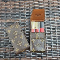 authentic louis vuitton cigarettes/lipsticks case for Sale in Safety