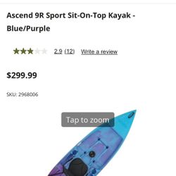 Kayak -Ascend 9R Sport Sit