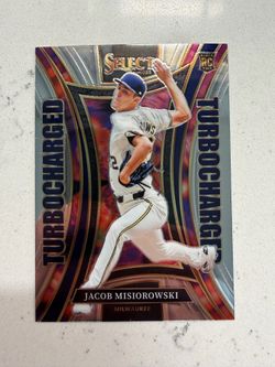 2025 Panini Select #22 Jacob Misiorowski Turbo Charged Brewers