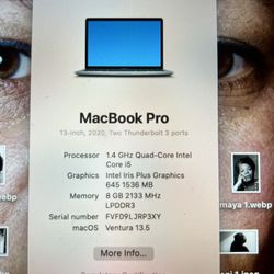 MacBook Pro Touch Bar 13”