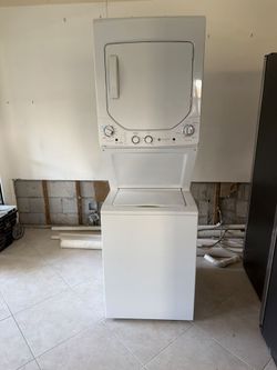 Ge stack washer dryer