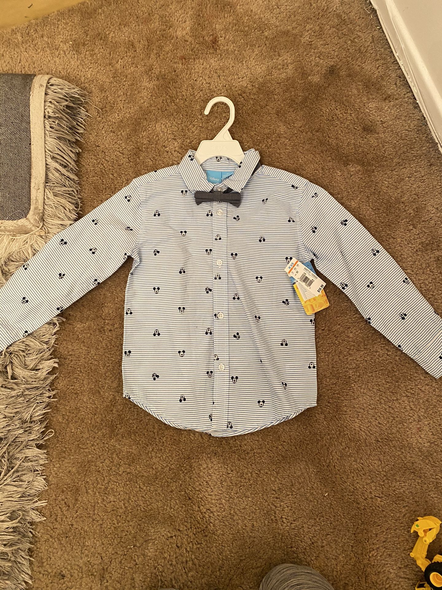 Mickey Mouse Toddler Shirt 5T New With Tags