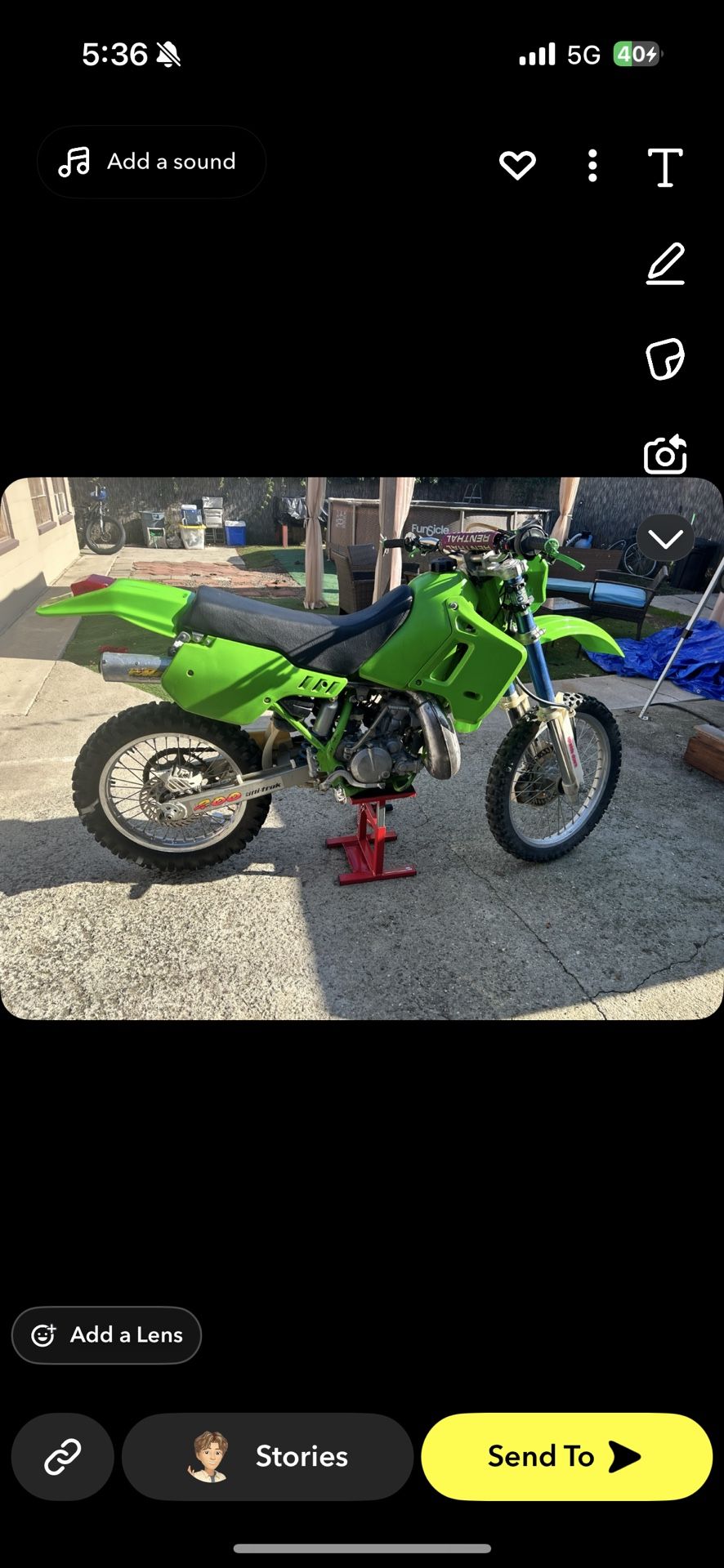 Kawasaki KDX 200