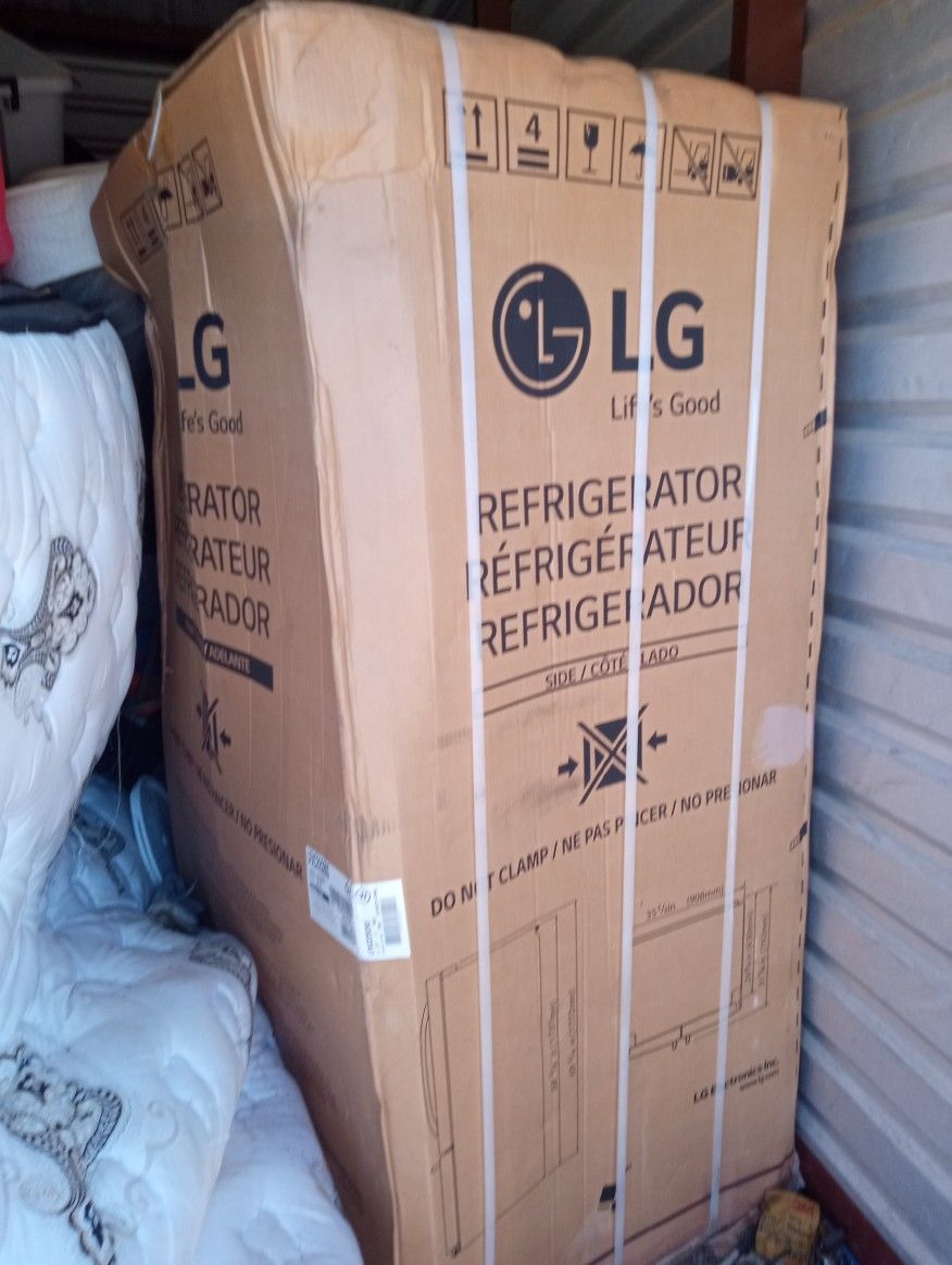 Stainless LG Refrigerator 