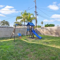 Outdoor Wood Playset