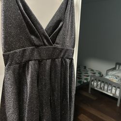 Romper Black Glittery 