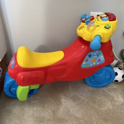 V tech 2 In 1 Learn And Zoom Motorbike