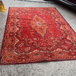 Vintage Turkish Rug 115x79 Inches Or 11x8 Feet