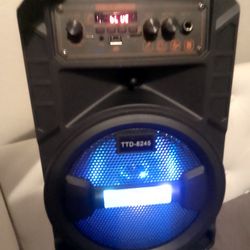 Digital Portable Bluetooth Rechargeable Speaker
