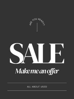 ✨ SALE — Make Me an Offer ✨
