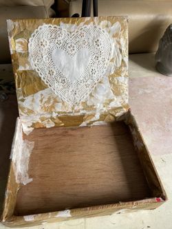 Old Jamaica Tobacco Wooden Cigar Box