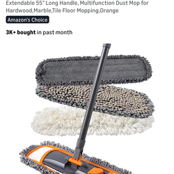 New in box dust mop