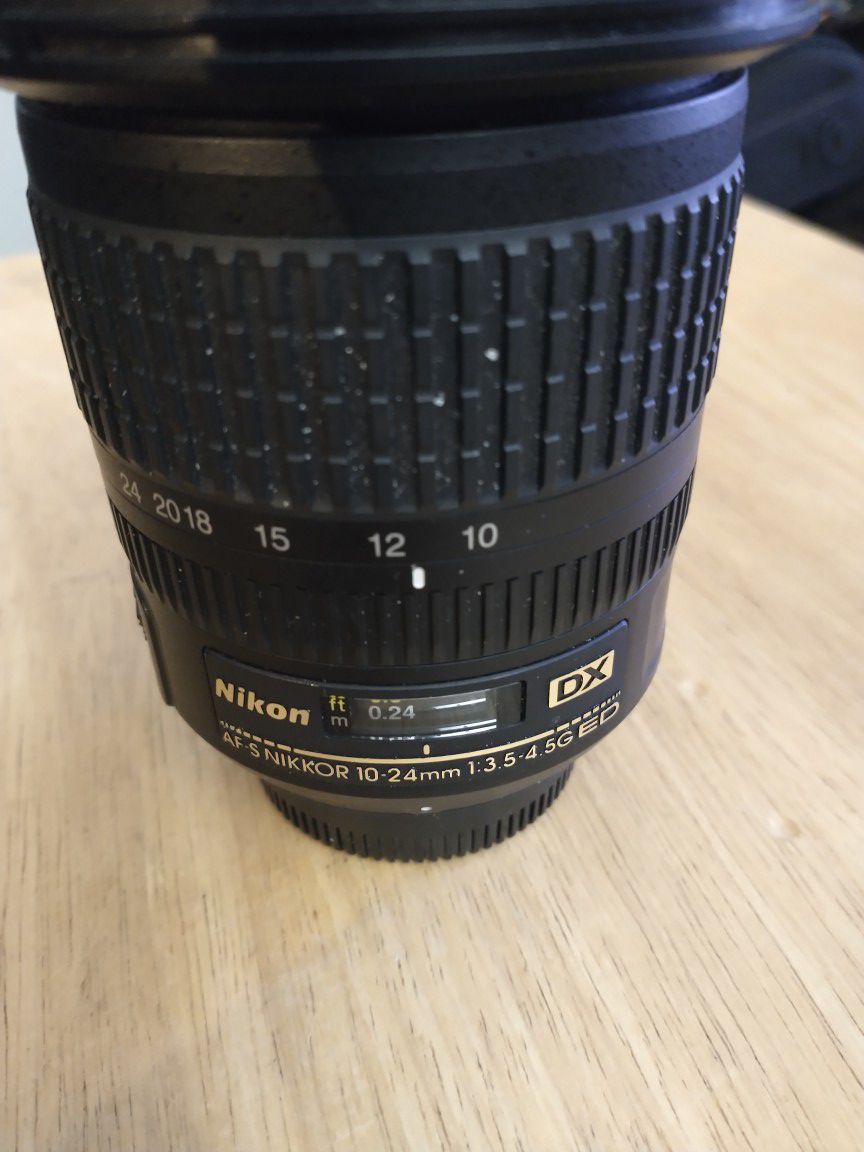 Nikon 10-24mm 1:3.5-4.5 G ED Lens