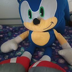 39" Sonic The Hedgehog Plush
