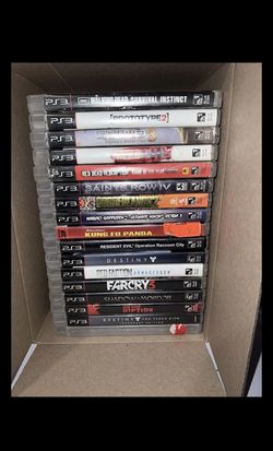 PS3 Games.