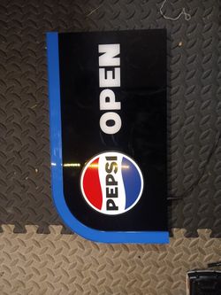 Pepsi Open Sign LED 