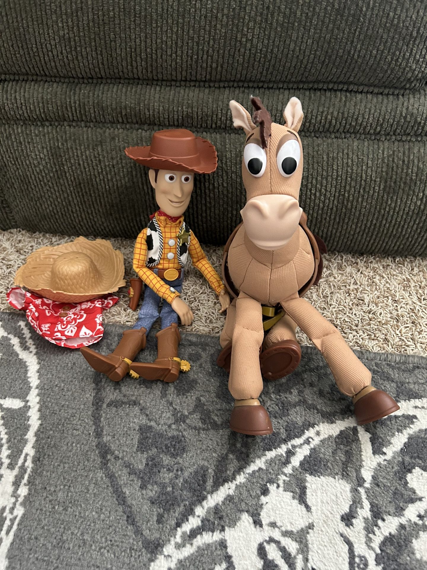 Toy Story Woody And Bullseye