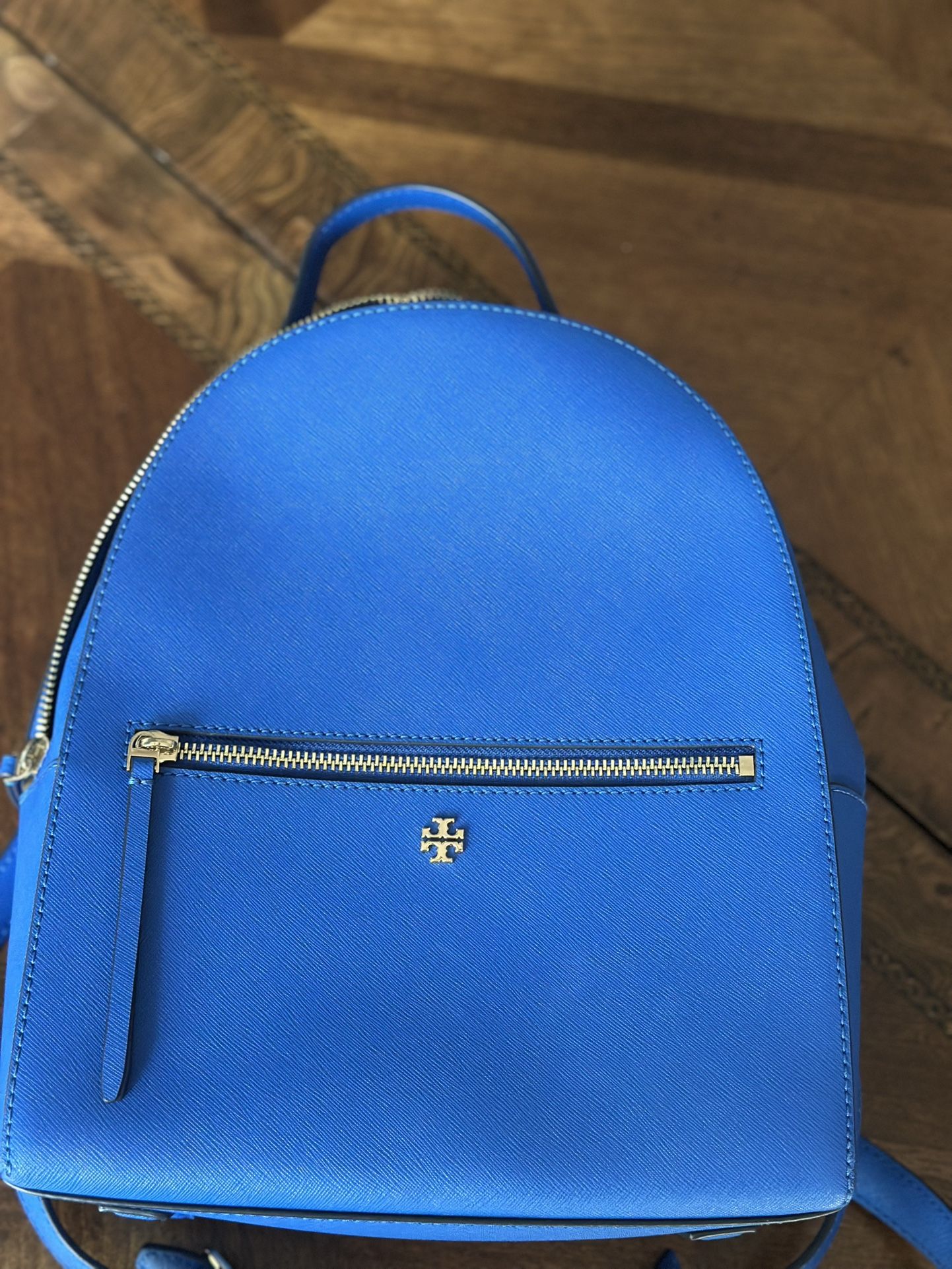 Tory Burch Royal Blue Backpack Tory Burch Perry royal blue nylon backpack - Blue|58403403 main image 2