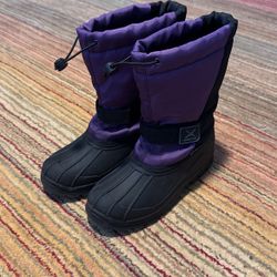 Youth Snow Boots Size 7 Big Kids 