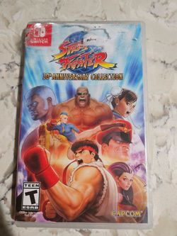 street fighter 30th anniversary Nintendo switch game