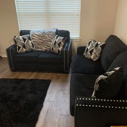 Black Couch Set $700 OBO