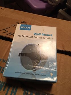 Echo dot wall mount