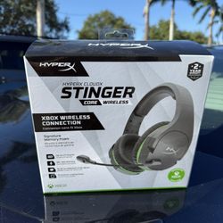 HyperX CloudX Stinger Core - Wireless Gaming Headset - Xbox - Black-Green
