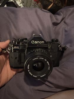 Vintage Canon A-1 Camera