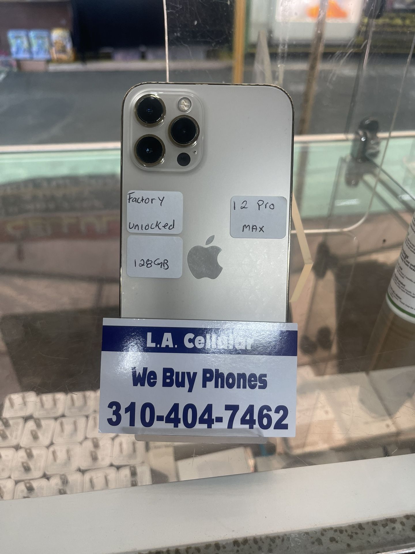 iPhone 12 Pro Max 128gb Gold Unlocked 